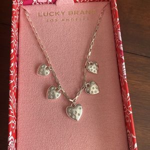 Lucky Brand hearts Necklace